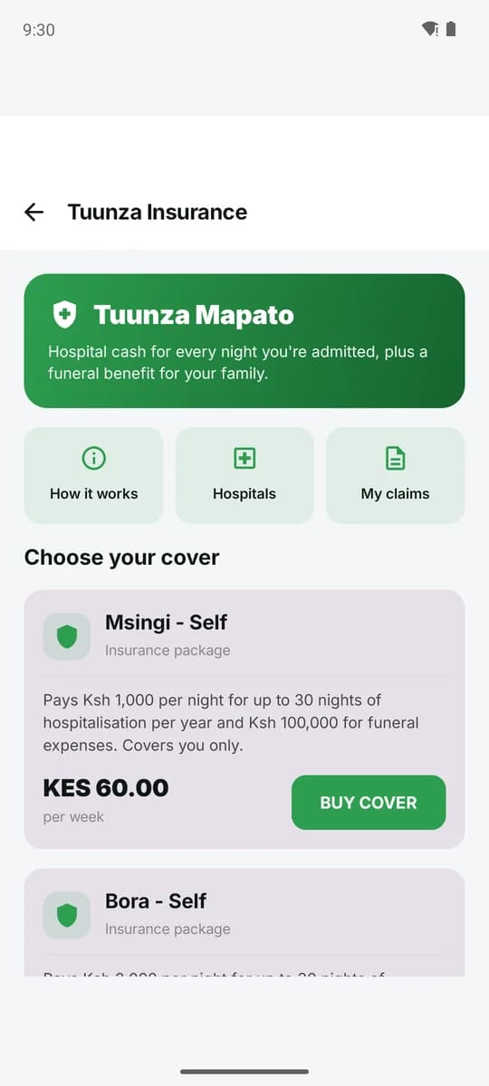 Mini-apps and services inside the wallet