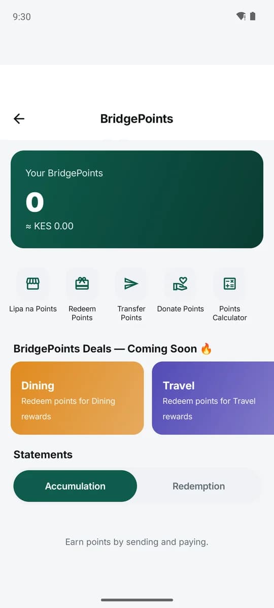 Mini-apps and services inside the wallet